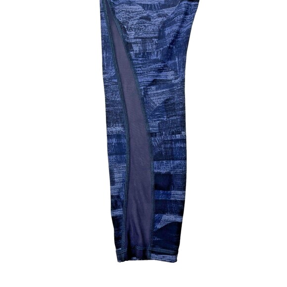 Lululemon Wunder Under High-Rise 25" Cropped Leggings Navy Blue - Women's Size 8 - Picture 4 of 10